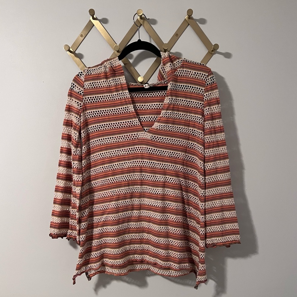 Free People cover-up/hoodie. Size small